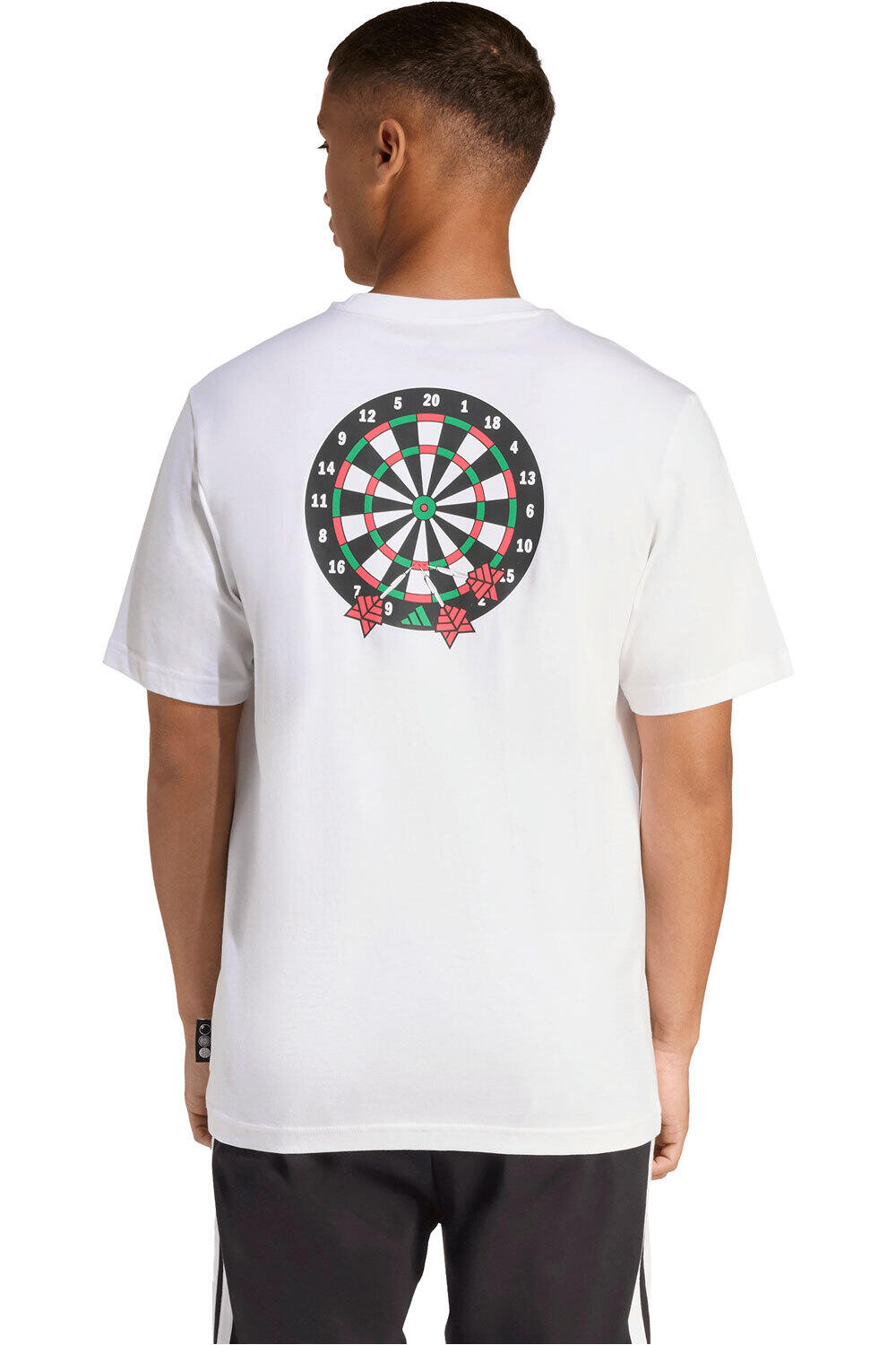 adidas camiseta manga corta hombre M NOV DART T vista trasera