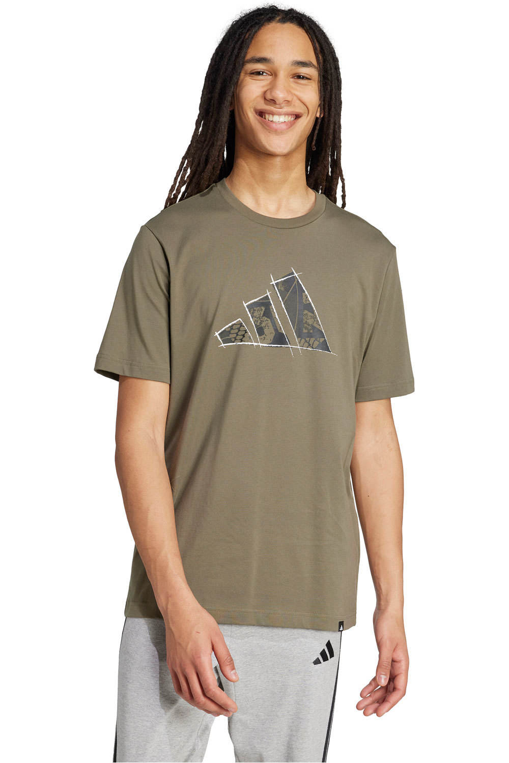 adidas camiseta manga corta hombre M PHOTO LOGO T vista frontal