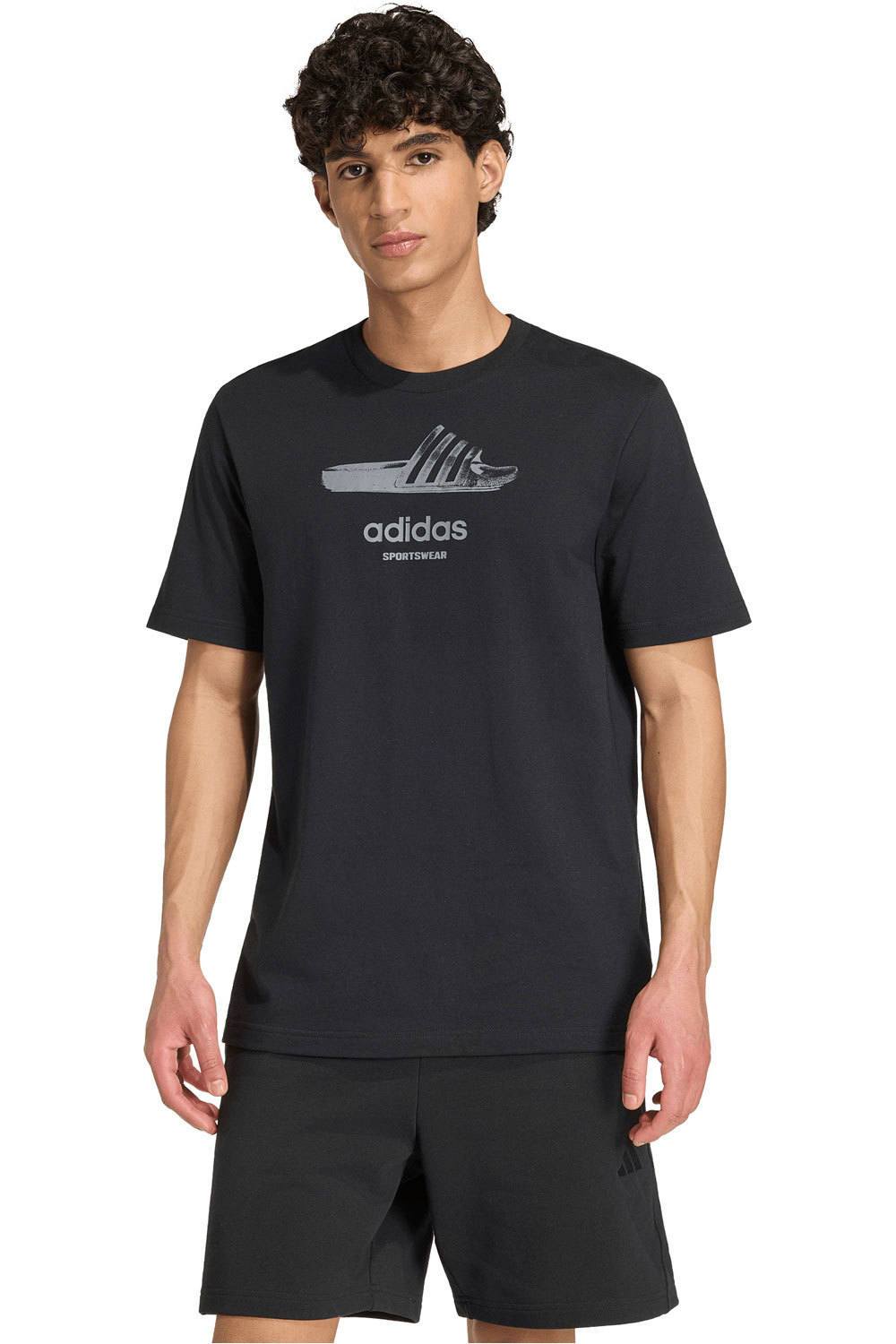 adidas camiseta manga corta hombre M S SLIDE ILL T vista frontal