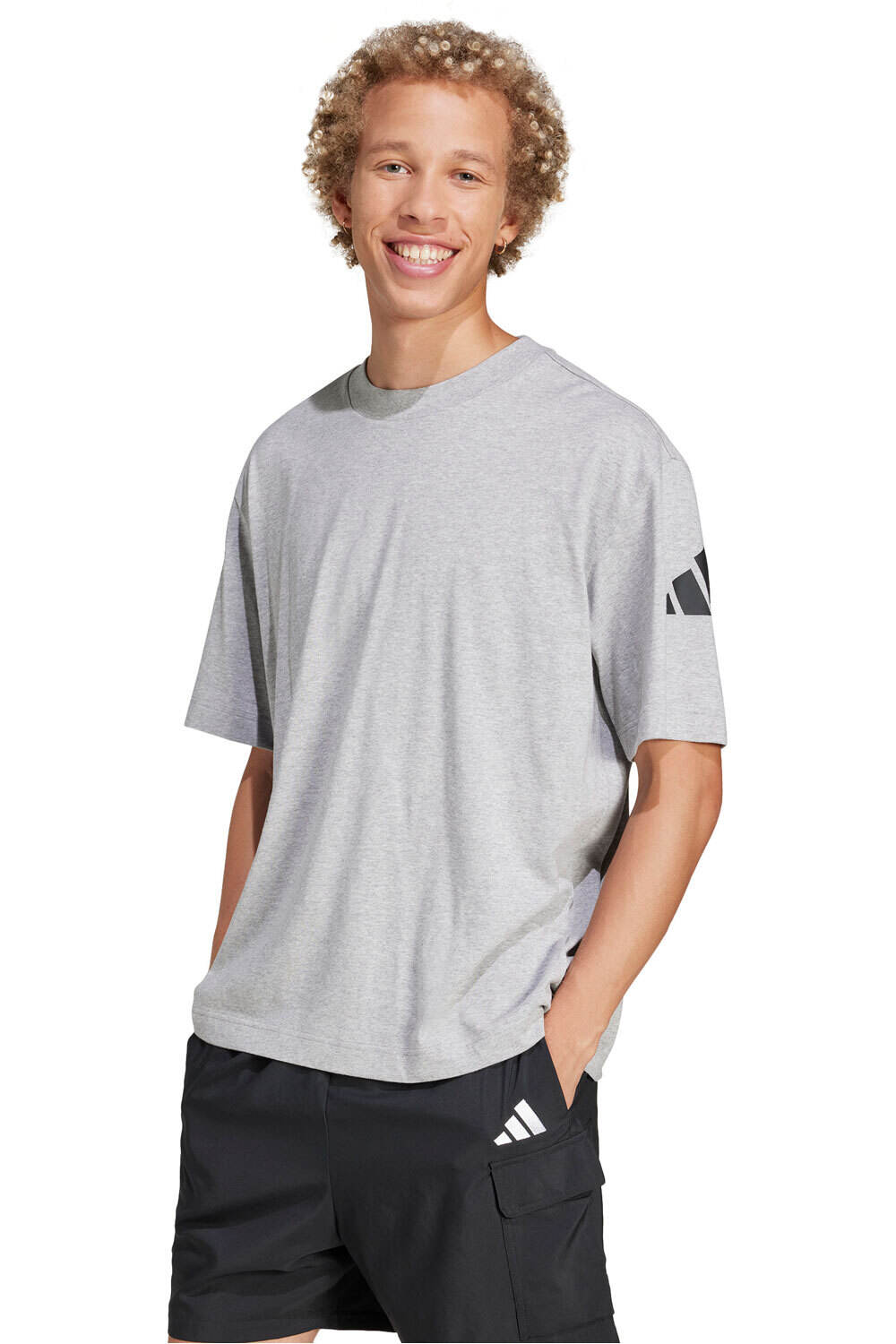 adidas camiseta manga corta hombre M SJ T vista frontal