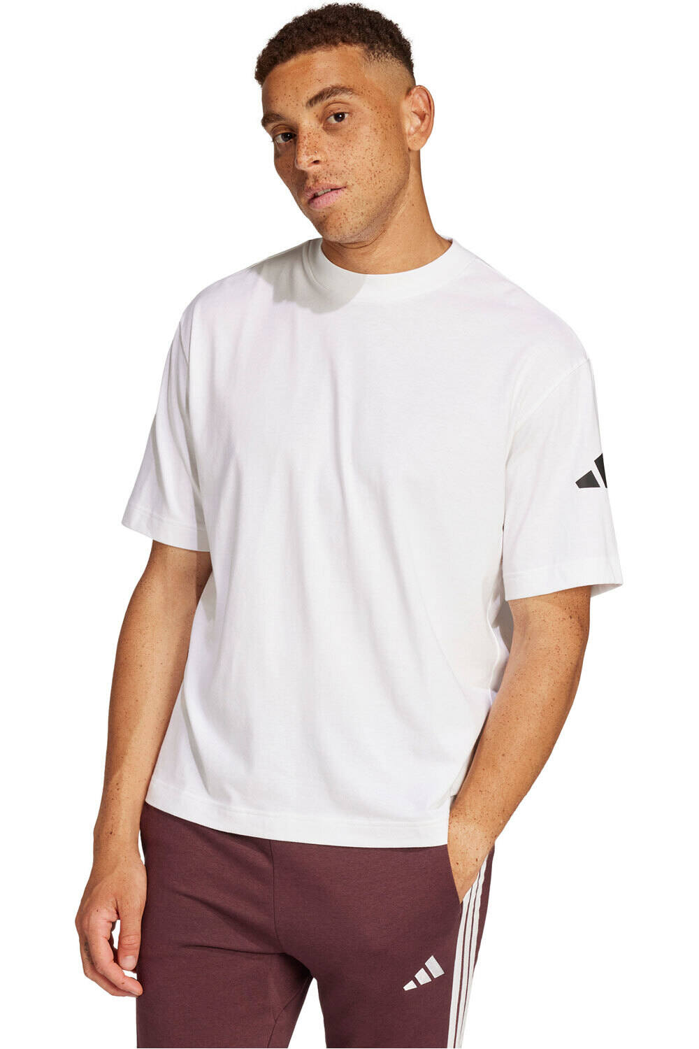 adidas camiseta manga corta hombre M SJ T vista frontal