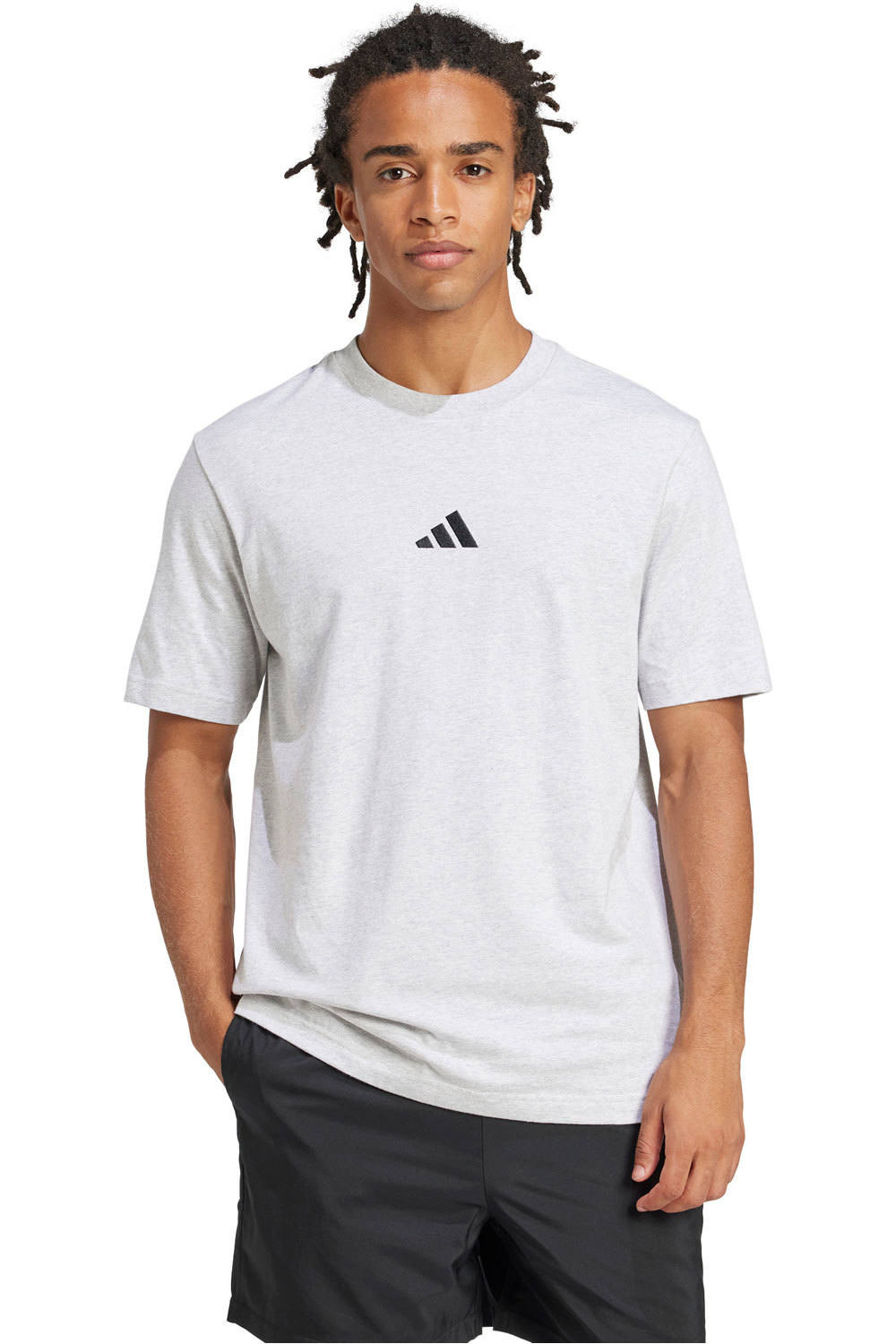 adidas camiseta manga corta hombre M SL SJ T vista frontal