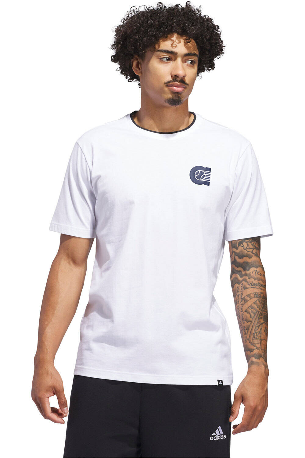 adidas camiseta manga corta hombre M SUMR PREP TEE vista frontal