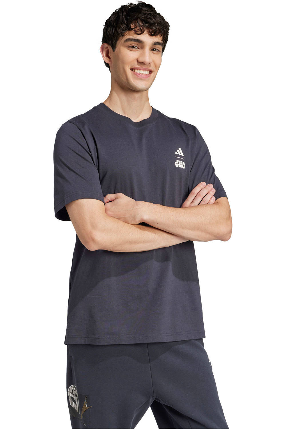 adidas camiseta manga corta hombre M SW TM T vista detalle