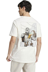 adidas camiseta manga corta hombre M SW TM T vista trasera