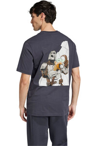 adidas camiseta manga corta hombre M SW TM T vista trasera