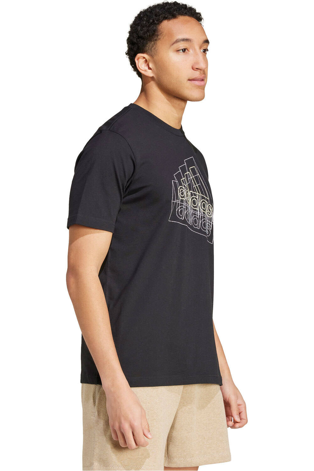 adidas camiseta manga corta hombre M TECH BOS T vista detalle