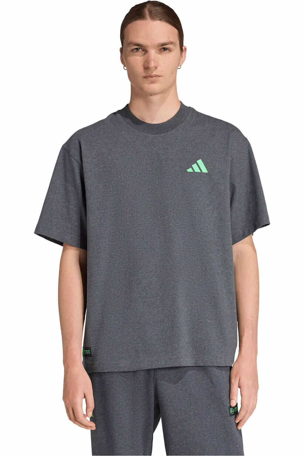 adidas camiseta manga corta hombre MERCEDES - AMG PETRONAS FORMULA 1 vista frontal