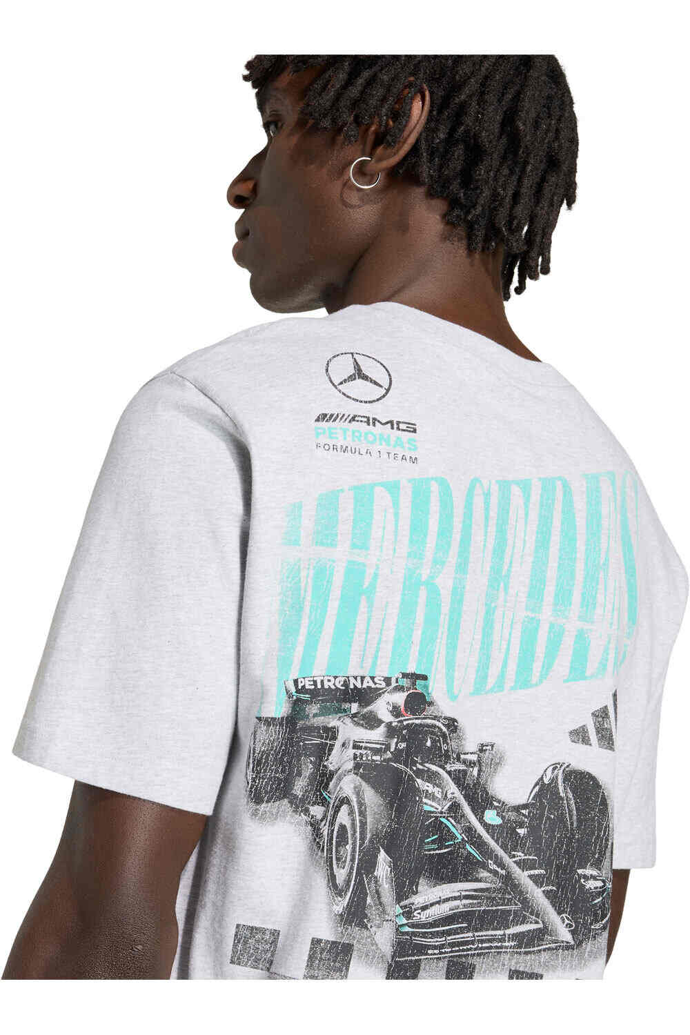 adidas camiseta manga corta hombre MERCEDES-AMG PETRONAS F1 GRAPHIC TEE 03
