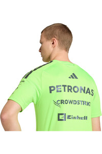 adidas camiseta manga corta hombre MERCEDES-AMG PETRONAS F1 SETUP vista detalle