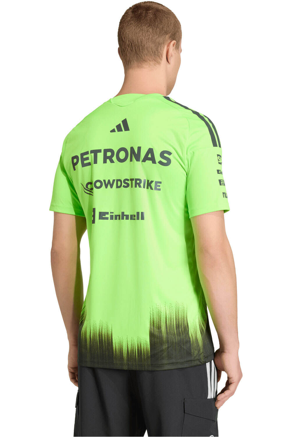 adidas camiseta manga corta hombre MERCEDES-AMG PETRONAS F1 SETUP vista trasera