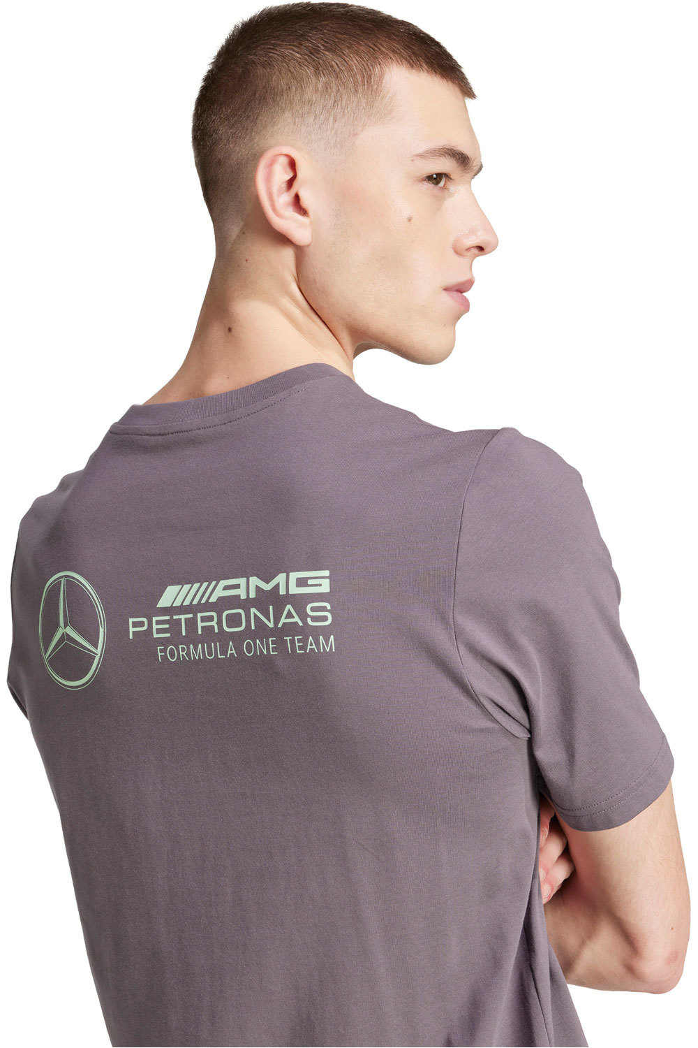 adidas camiseta manga corta hombre Mercedes-AMG Petronas f1 Team Premium 03
