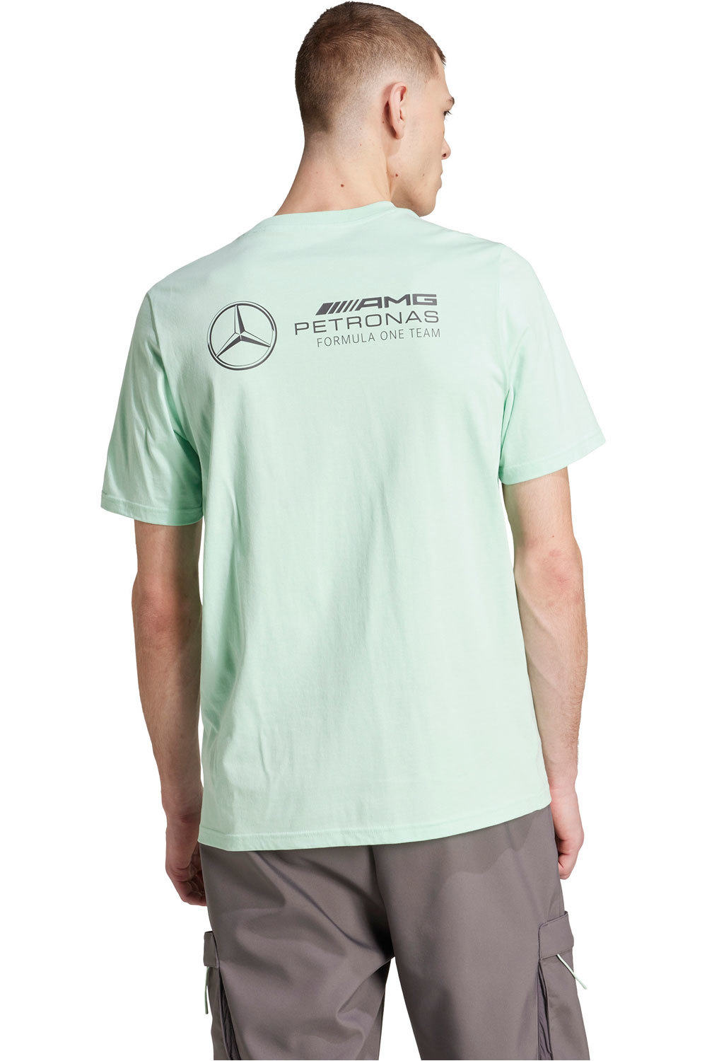 adidas camiseta manga corta hombre Mercedes-AMG Petronas f1 Team Premium vista trasera