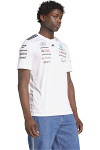 adidas camiseta manga corta hombre MERCEDES AMG PETRONAS F1 TEAM vista detalle