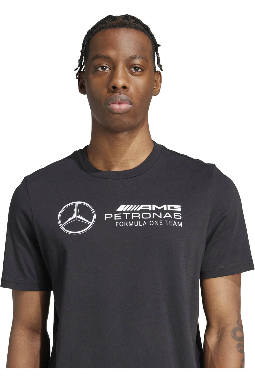 adidas camiseta manga corta hombre MERCEDES F1 TEAM DNA GRAPHIC 03