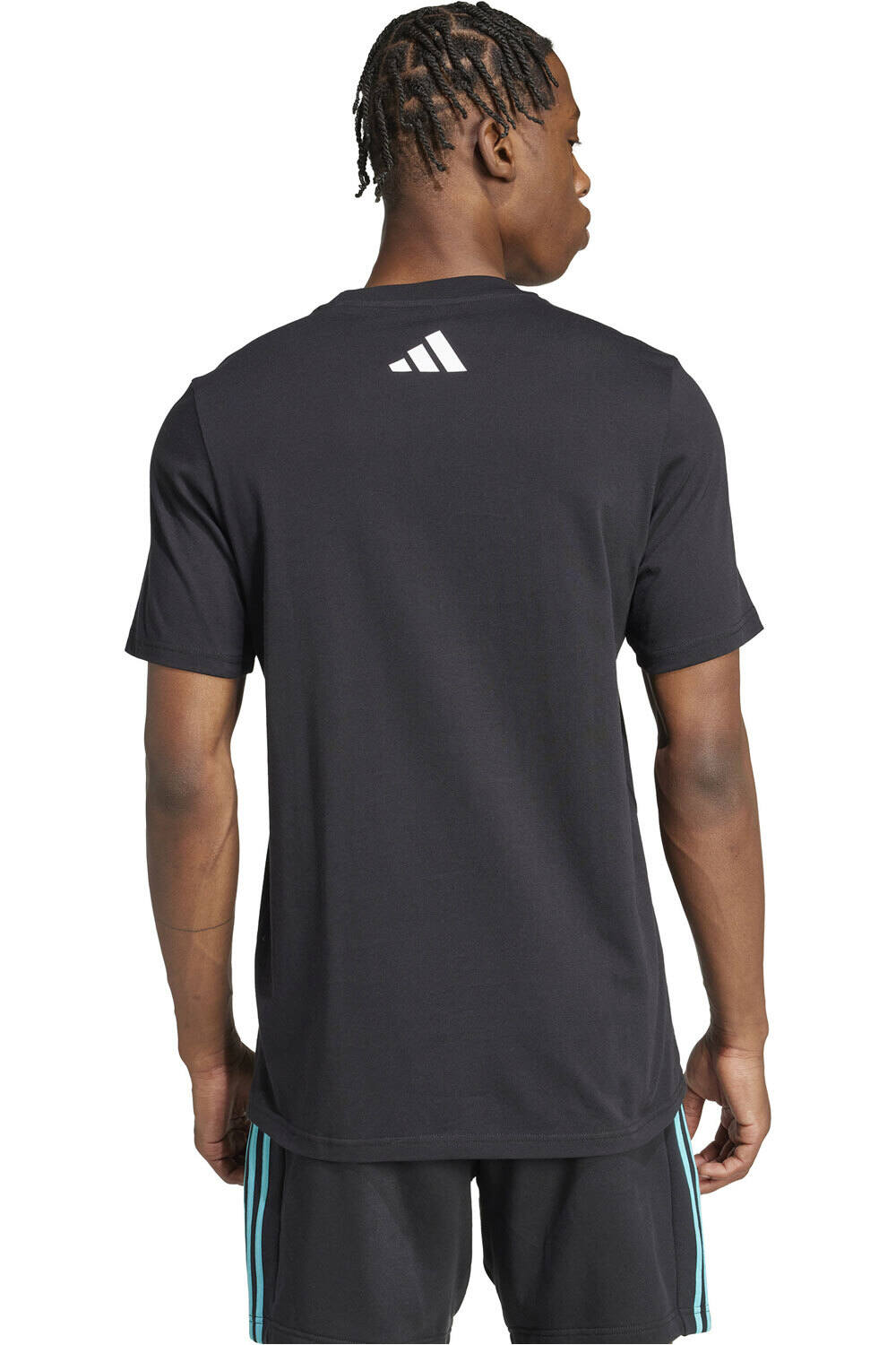 adidas camiseta manga corta hombre MERCEDES F1 TEAM DNA GRAPHIC vista trasera