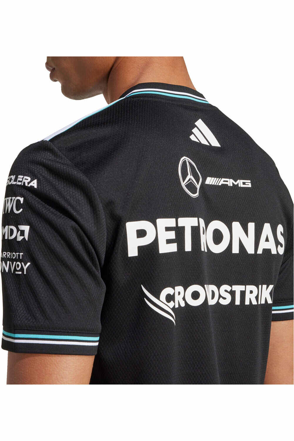 adidas camiseta manga corta hombre MERCEDES F1 TEAM DRIVER 04