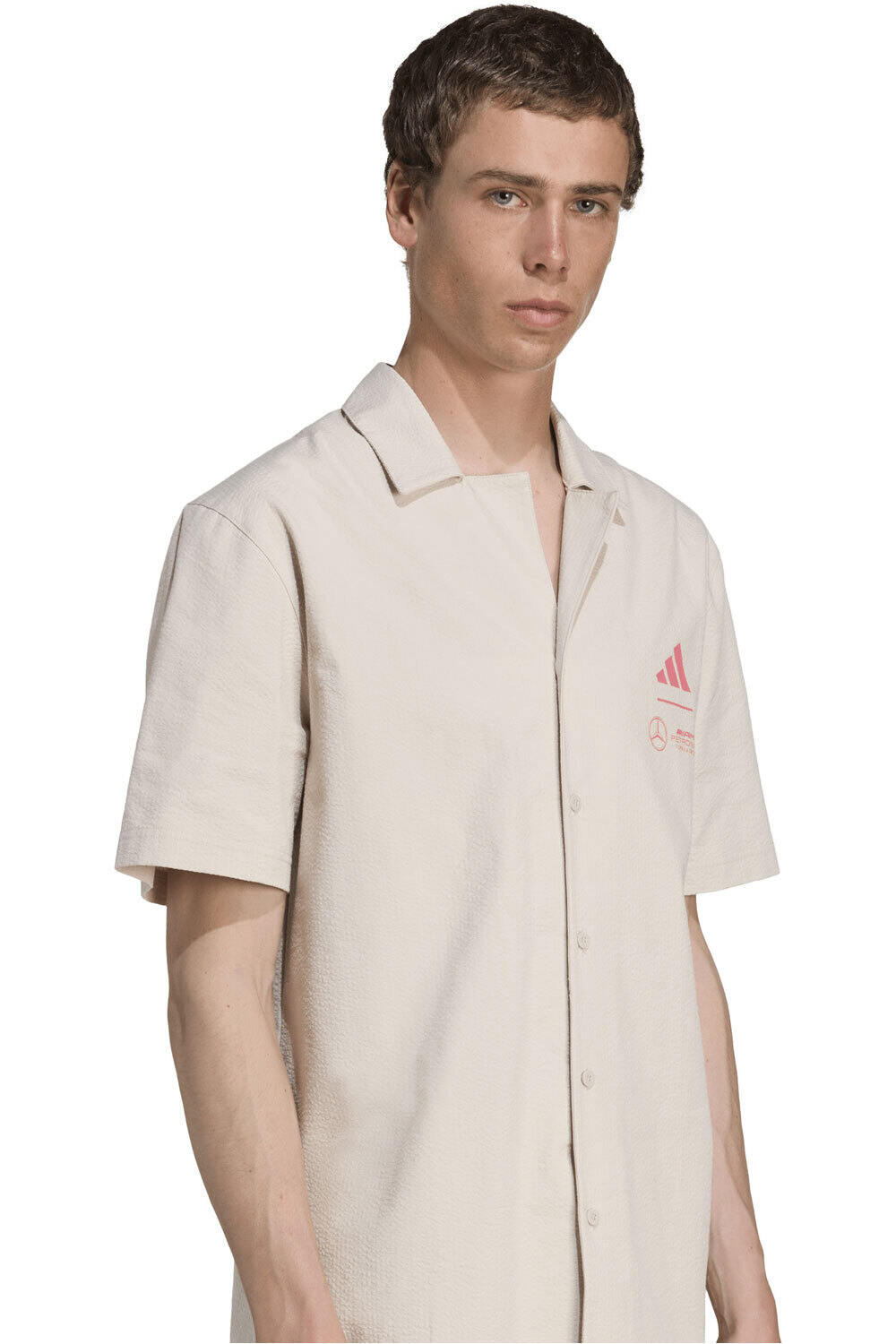 adidas camiseta manga corta hombre MERCEDES F1 TEAM SUMMER PACK DRIVER vista detalle