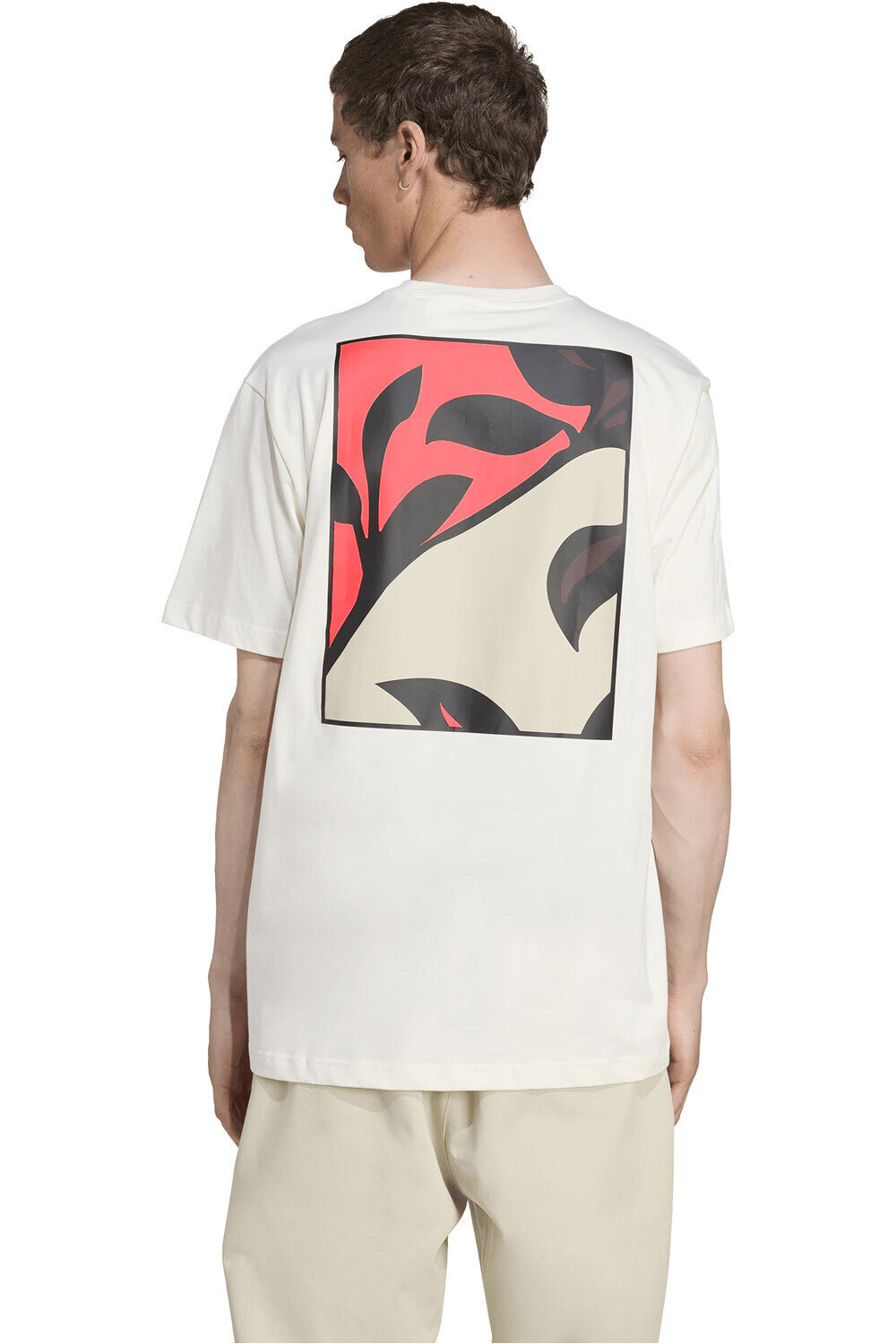 adidas camiseta manga corta hombre MERCEDES F1 TEAM SUMMER PACK GRAPHIC vista trasera