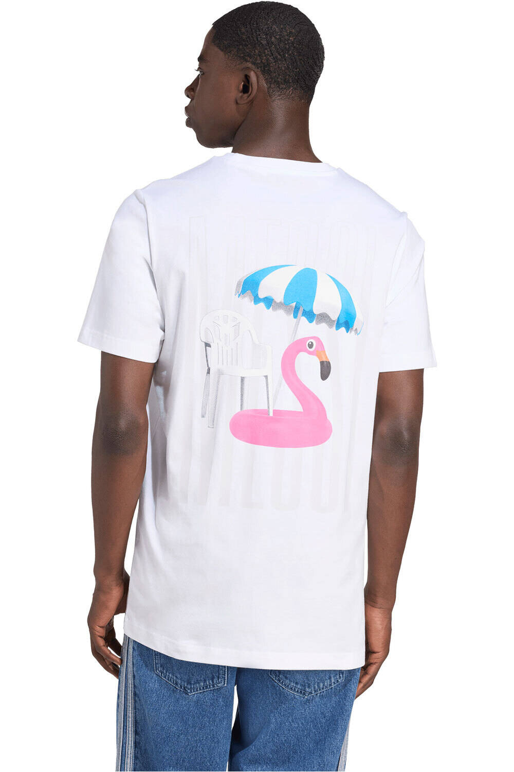 adidas camiseta manga corta hombre MESSI ICON GRAPHIC vista trasera