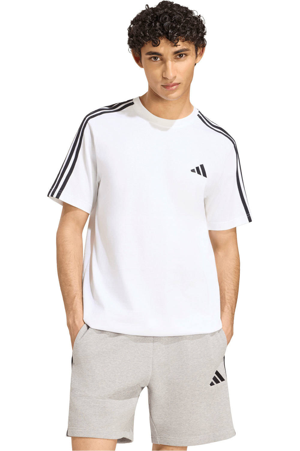 adidas camiseta manga corta hombre _M_M 3S SJ LC T vista frontal