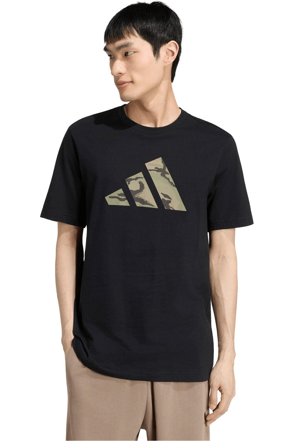 adidas camiseta manga corta hombre _M_M CAMO LOGO T vista frontal