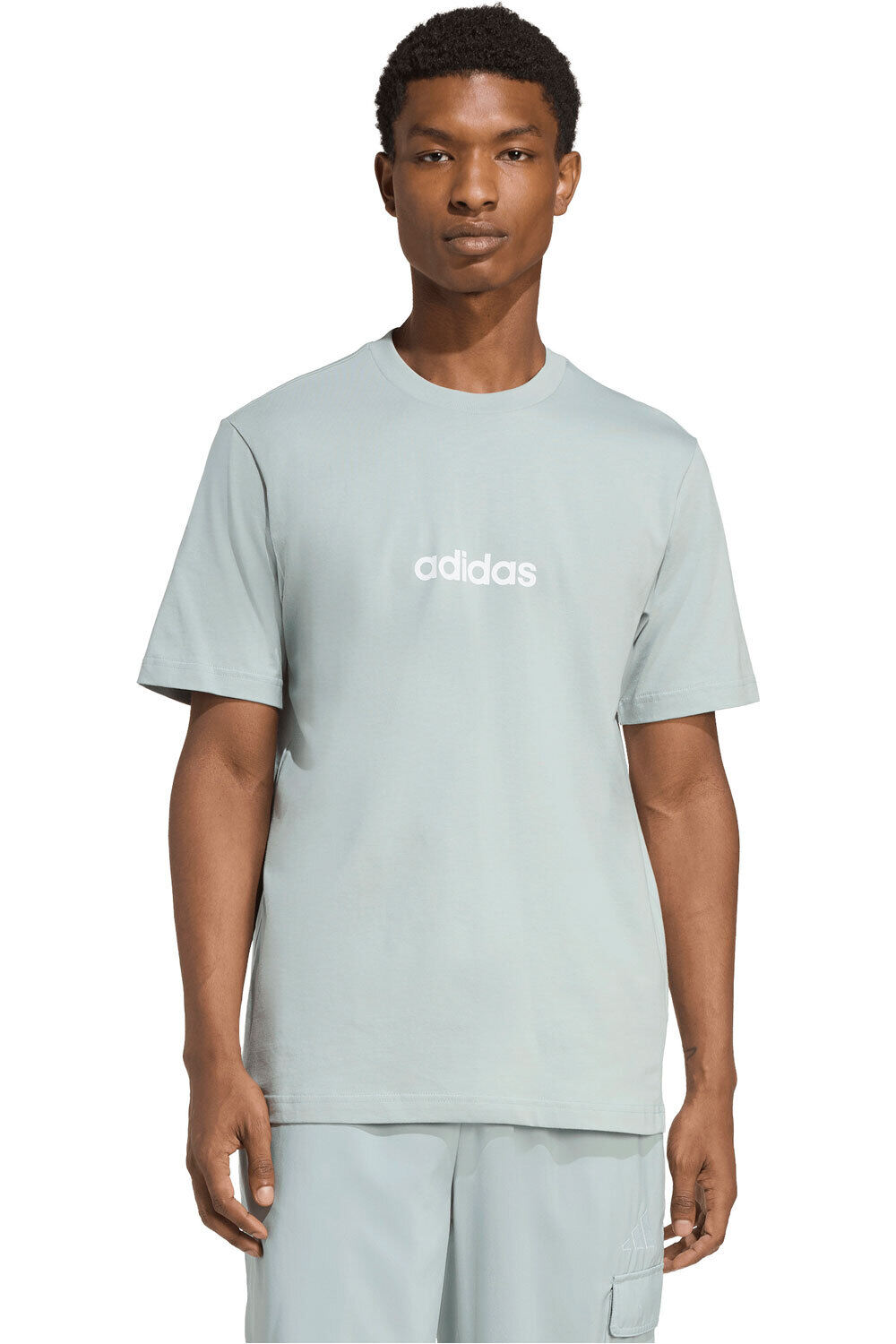 adidas camiseta manga corta hombre _M_M LIN SJ T vista frontal
