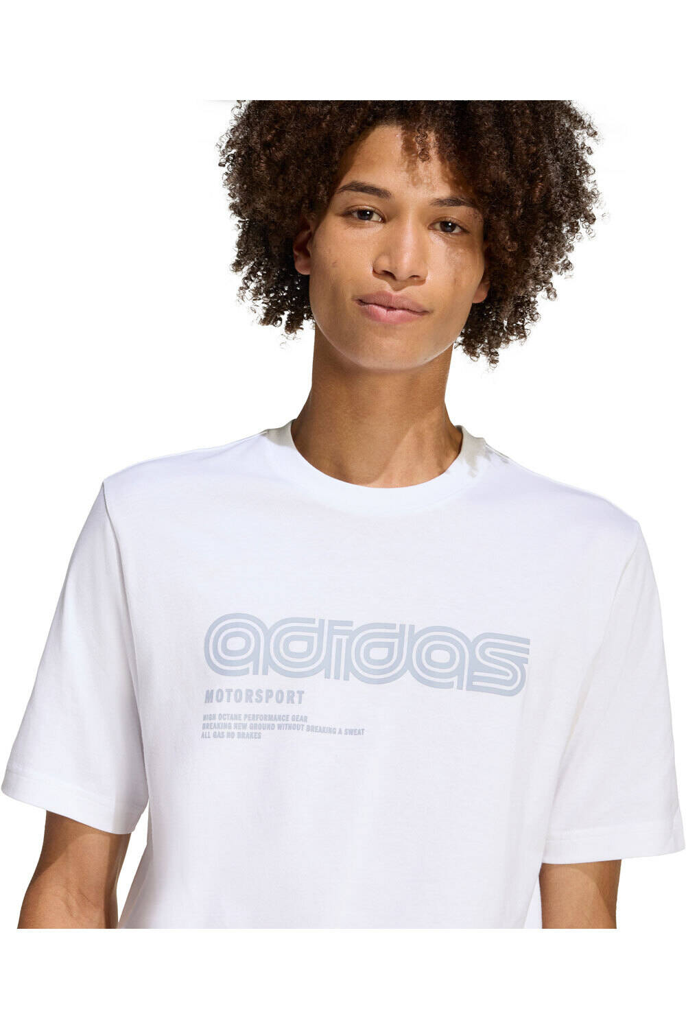 adidas camiseta manga corta hombre MOTORSPORT LINEAR GRAPHIC vista detalle