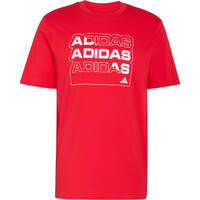 adidas camiseta manga corta hombre MULTI LINEAR LOGO GRAPHIC 04