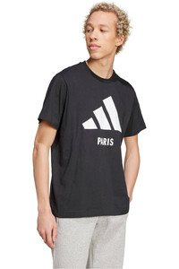 adidas camiseta manga corta hombre PARIS U TEE vista detalle