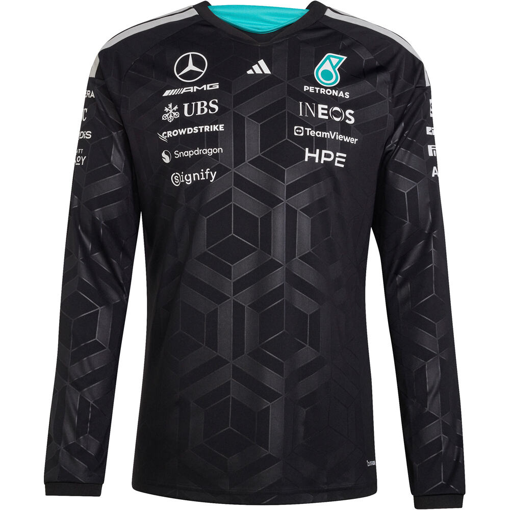 adidas camiseta manga corta hombre PILOTO MERCEDES-AMG PETRONAS F1 DNA 04