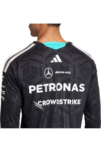 adidas camiseta manga corta hombre PILOTO MERCEDES-AMG PETRONAS F1 DNA vista detalle