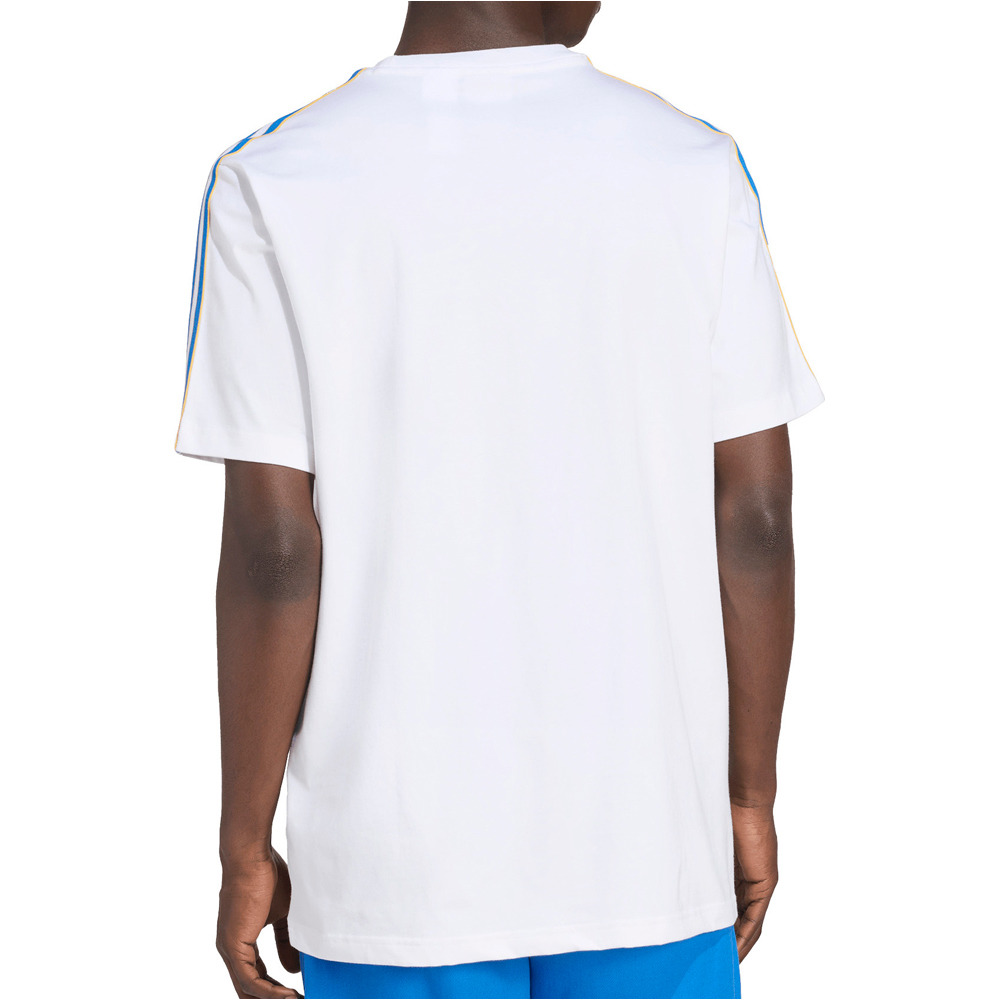 adidas camiseta manga corta hombre REAL ICON TEE vista trasera