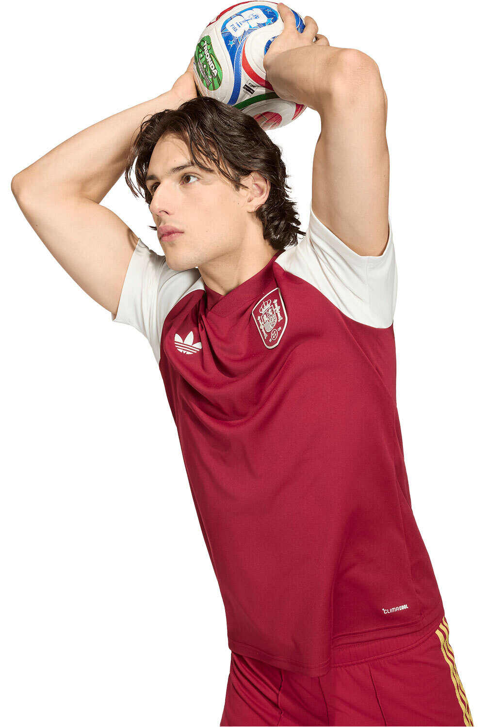 adidas camiseta manga corta hombre RFEF A PRESHI vista detalle