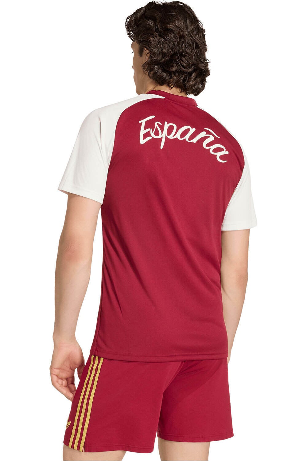 adidas camiseta manga corta hombre RFEF A PRESHI vista trasera