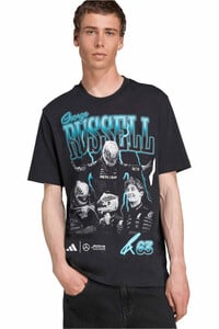 adidas camiseta manga corta hombre RUSSELL GRAPHIC TEE vista detalle