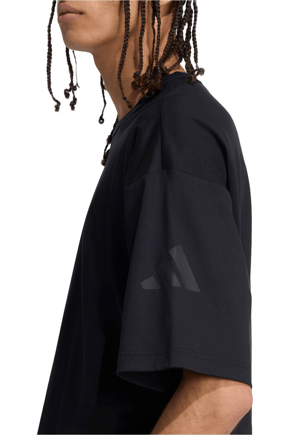 adidas camiseta manga corta hombre SOFT LUX vista detalle