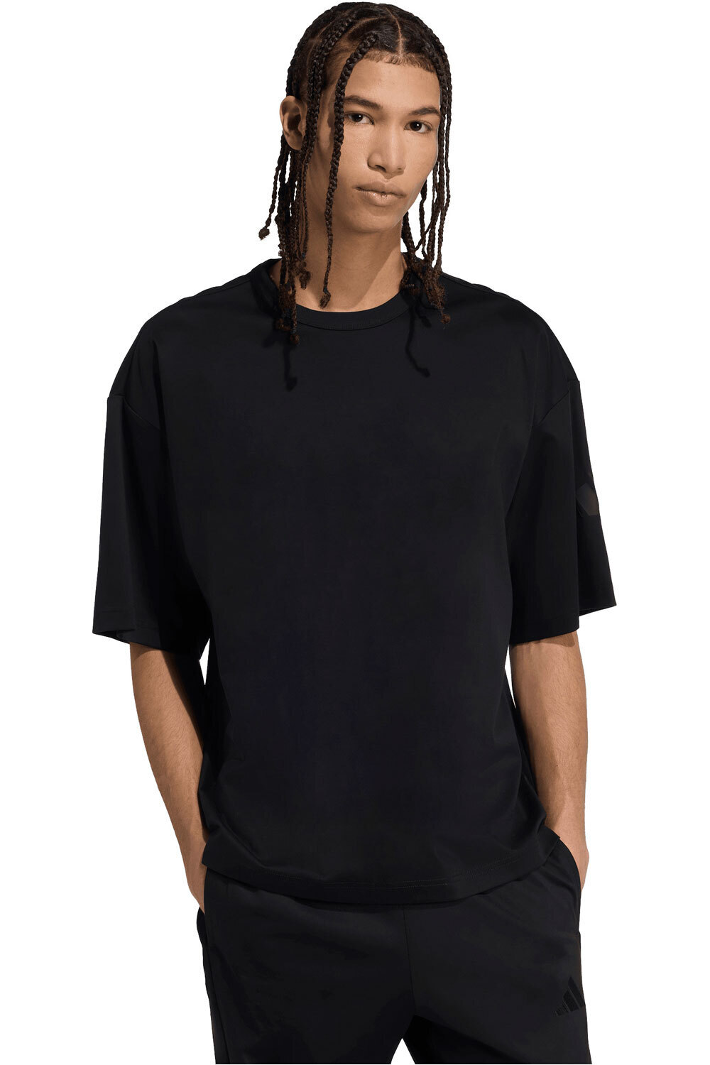 adidas camiseta manga corta hombre SOFT LUX vista frontal