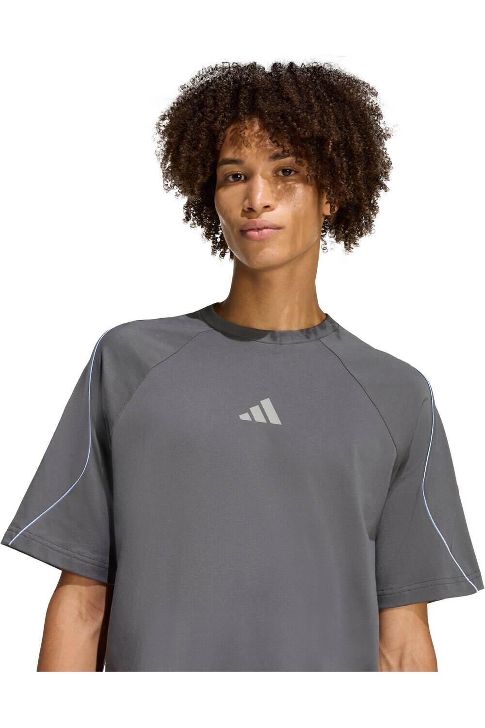 adidas camiseta manga corta hombre STADIUM vista detalle