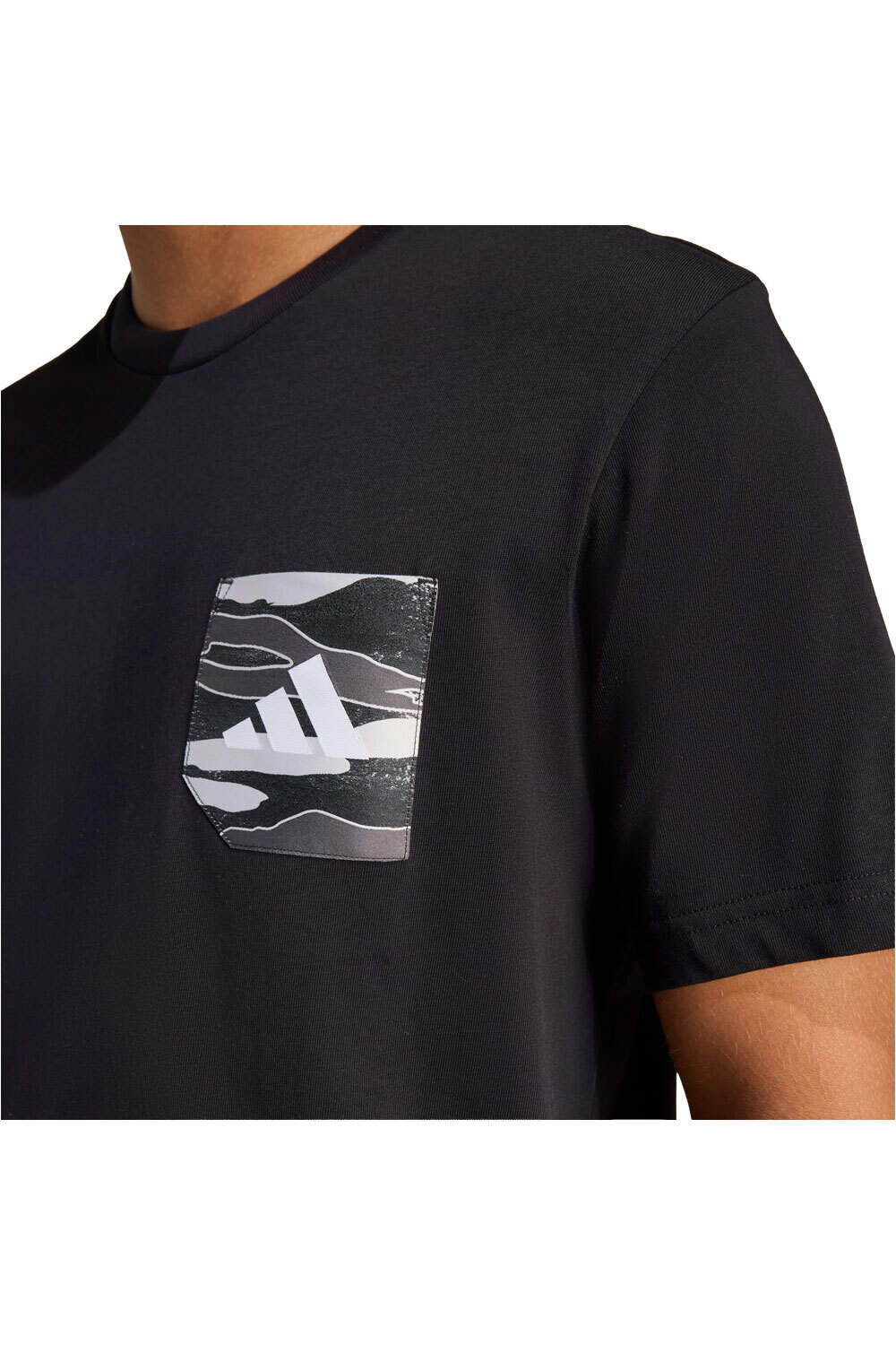 adidas camiseta manga corta hombre TCNICA ESTAMPADO CAMUFLAJE POCKET 03