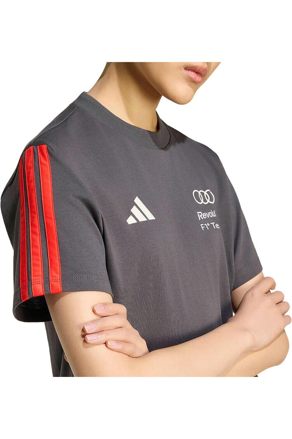 adidas camiseta manga corta mujer AUDI FORMULA ONE TEAM DNA 03