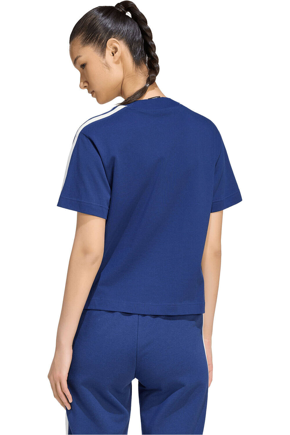 adidas camiseta manga corta mujer CAMISETA ADIDAS KIT 3STRIPES vista trasera