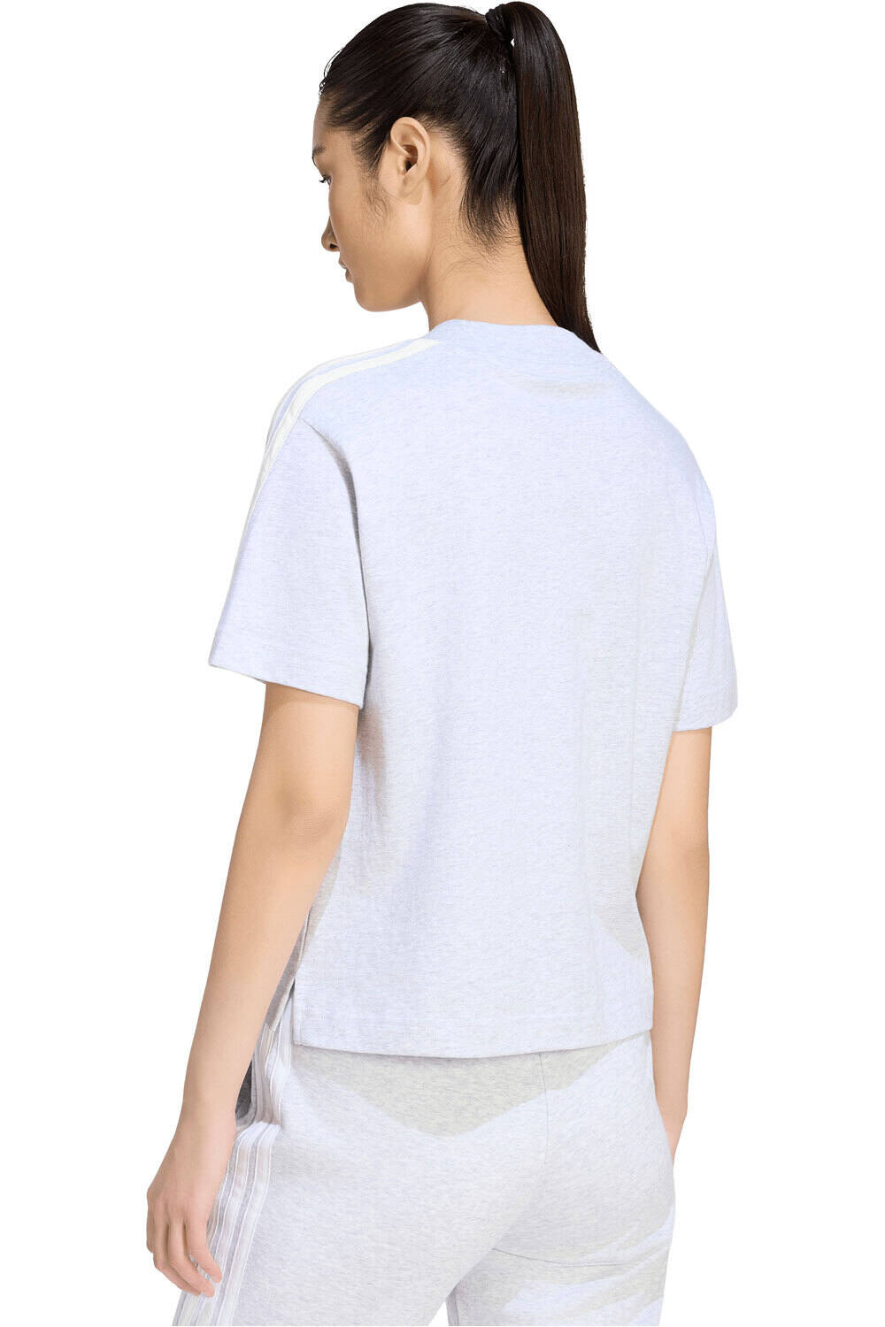 adidas camiseta manga corta mujer CAMISETA ADIDAS KIT 3STRIPES vista trasera