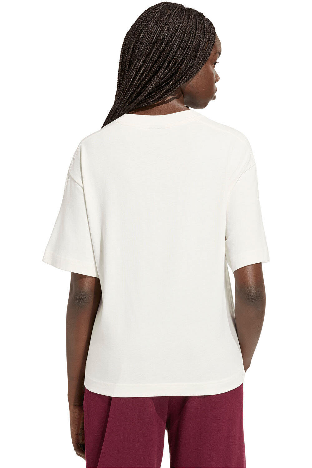 adidas camiseta manga corta mujer CAMISETA ADIDAS KIT SMALL LOGO vista trasera