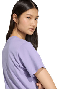 adidas camiseta manga corta mujer Camiseta con logo pequeo Essentials vista detalle