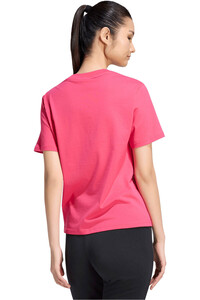 adidas camiseta manga corta mujer Camiseta con logo pequeo Essentials vista trasera