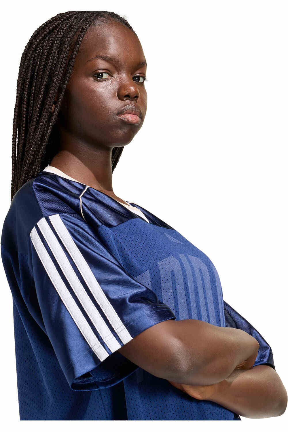 adidas camiseta manga corta mujer Camiseta De Malla Stadium vista detalle