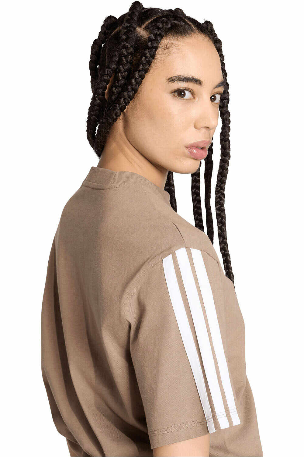 adidas camiseta manga corta mujer Camiseta Essentials Boyfriend 3S 03