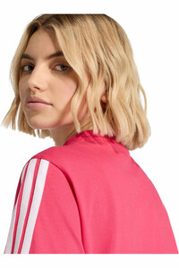 adidas camiseta manga corta mujer Camiseta Essentials Cotton 3 bandas 03