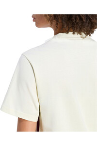 adidas camiseta manga corta mujer Camiseta Essentials Cotton 3 bandas 03